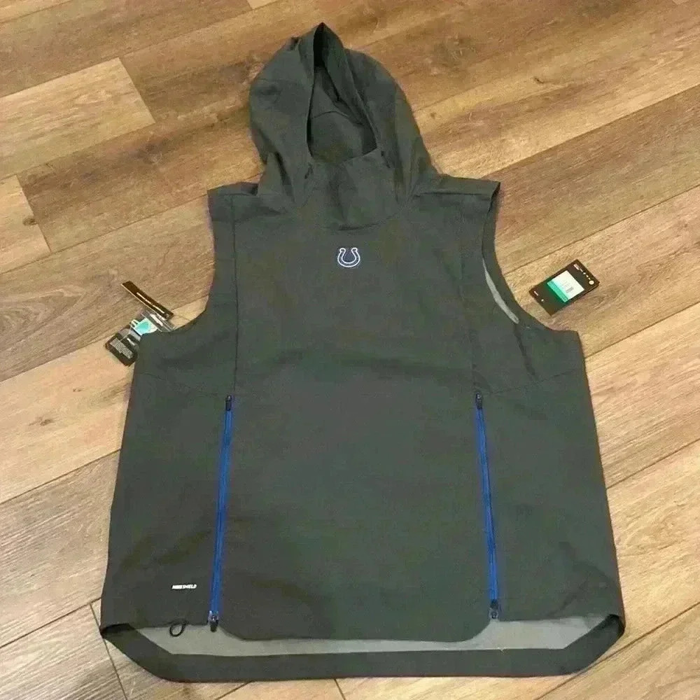 Nike Shield NFL Colts OnField Pullover Hoodie Sz. XL